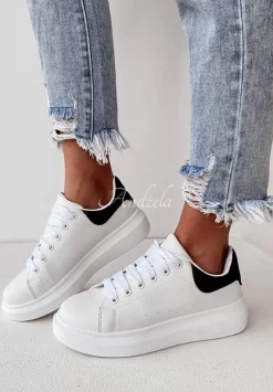 Adidasy Queen Bialo-Czarne