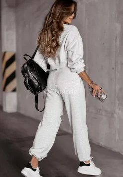 Bluza Dresowa Jump Into Fall Szara