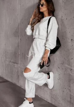 Bluza Dresowa Jump Into Fall Szara