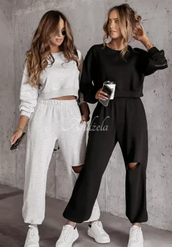 Bluza Dresowa Jump Into Fall Szara
