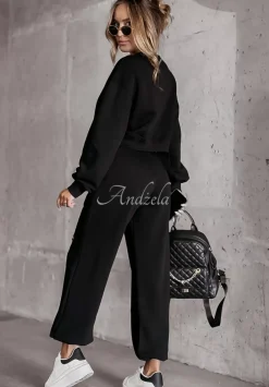 Bluza Dresowa Jump Into Fall Czarna