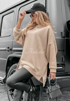 Bluza Oversize All The Ultimate Bezowa