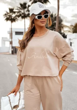 Bluza Oversize Day Off Bezowa