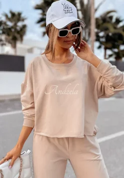 Bluza Oversize Day Off Bezowa