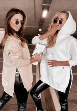 Bluza Z Kapturem Olvido Bezowa