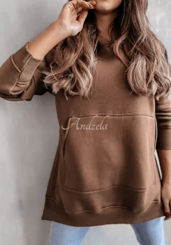 Bluza Z Kapturem Olvido Czekoladowa