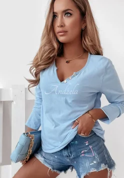 Bluzka Olena Blekitna