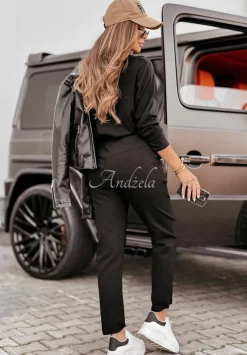 Bluzka Z Nadrukiem Rock Star Czarna