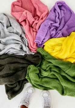 Dlugi Dzianinowy Kardigan Bueno Khaki