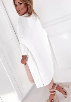 Dlugi Kardigan Oversize Sephia Ecru