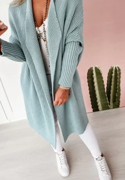 Dlugi Kardigan Oversize Sephia Mietowy