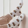 Dlugie Skarpetki Z Misiami Bears Biale