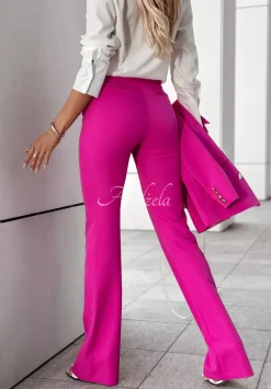 Eleganckie Spodnie Keep It Classy Fuksjowe