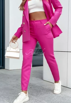 Eleganckie Spodnie Key To Success Fuksjowe
