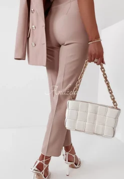 Eleganckie Spodnie Marshall Nude