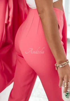 Eleganckie Spodnie Trendsetter Rozowe