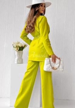 Garnitur Damski Limited Edition Limonkowy