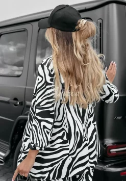 Klasyczna Marynarka Premium W Zebre