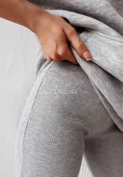 Komplet Bluza I Legginsy Let'S Go Szary