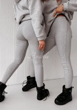 Komplet Bluza I Legginsy Let'S Go Szary