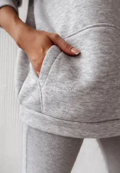 Komplet Bluza I Legginsy Let'S Go Szary