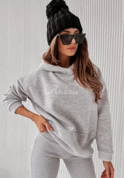 Komplet Bluza I Legginsy Let'S Go Szary