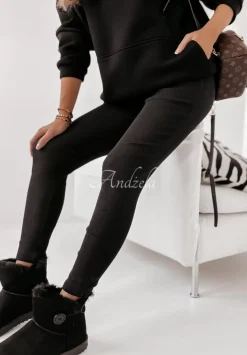 Komplet Bluza I Legginsy Let'S Go Czarny