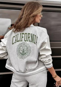 Komplet Dresowy California Girl Szary