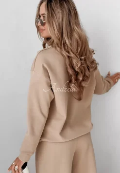 Komplet Dresowy Sporting Rosie Camelowy