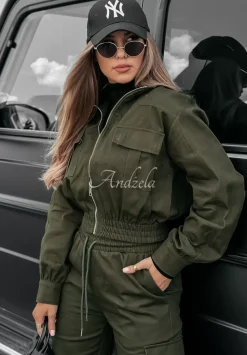 Komplet Outfit The World Khaki