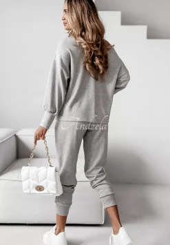 Komplet Sweterkowy Comfy Chill Szary