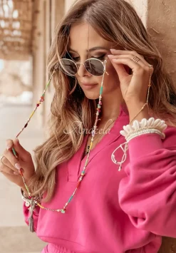 Krotka Bluza Holiday Mood Rozowa