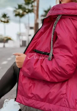 Krotka Kurtka Oversize Rea Fuksjowa