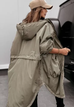 Kurtka Parka Rain On Me Khaki