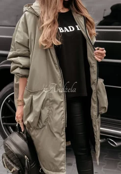 Kurtka Parka Rain On Me Khaki