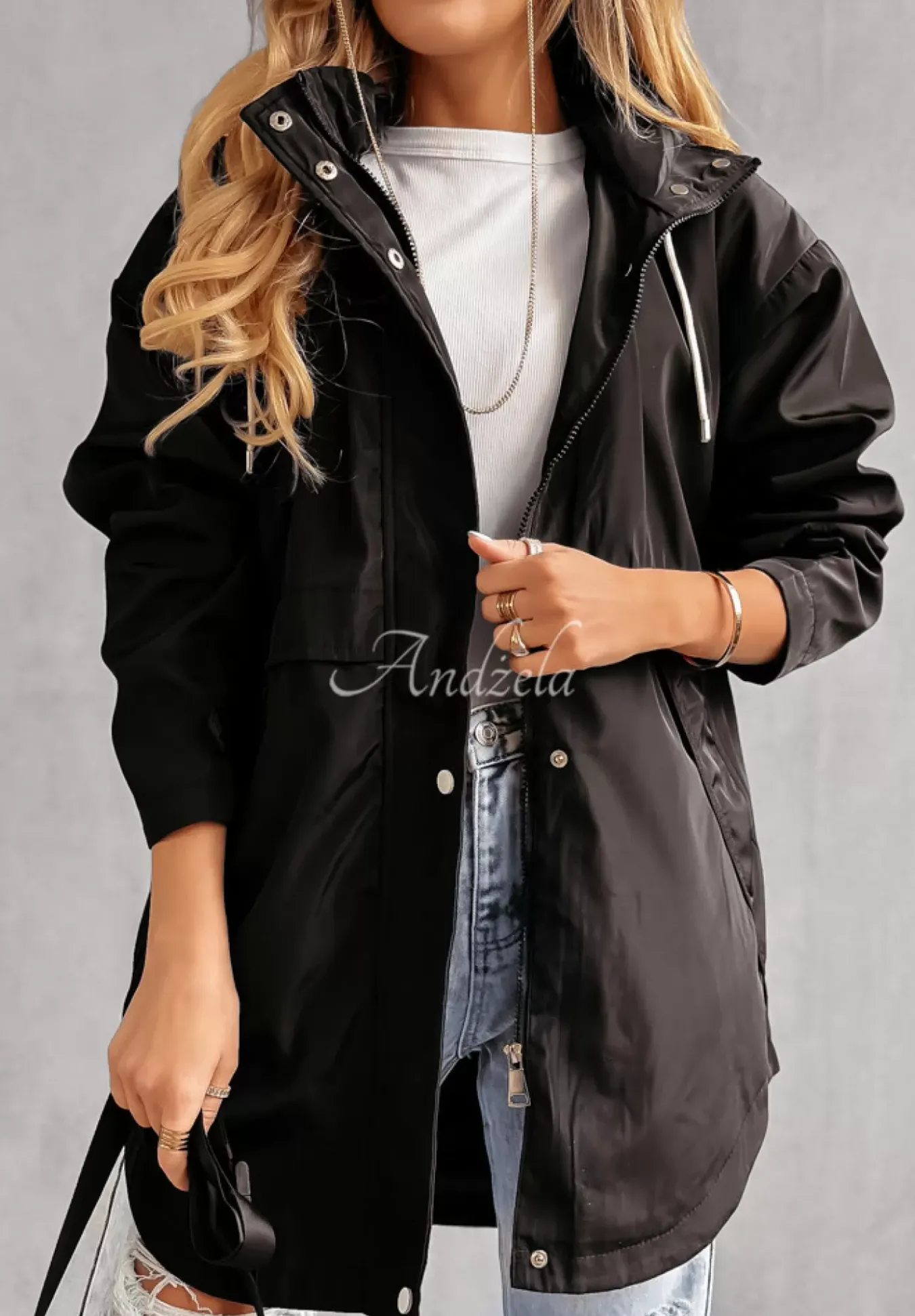 Kurtka Parka Z Nerka New To You Czarna