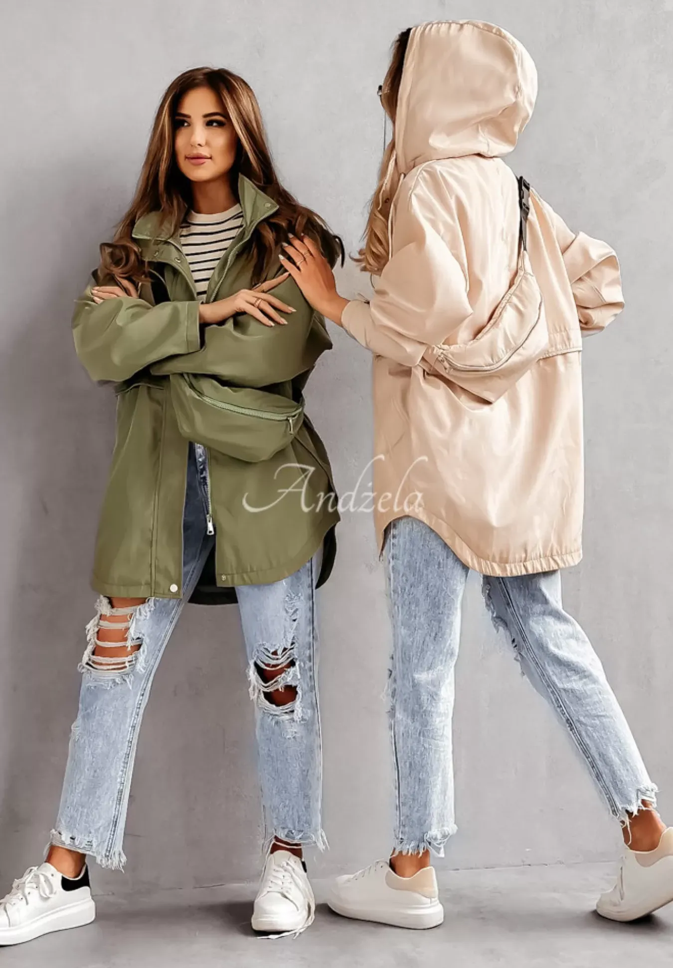 Kurtka Parka Z Nerka New To You Bezowa