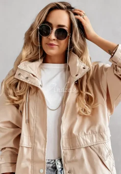 Kurtka Parka Z Nerka New To You Bezowa