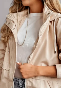 Kurtka Parka Z Nerka New To You Bezowa