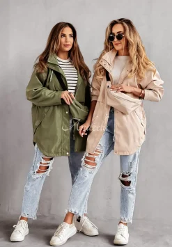 Kurtka Parka Z Nerka New To You Khaki