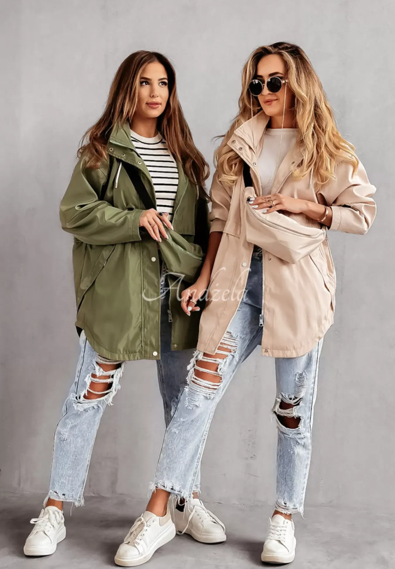 Kurtka Parka Z Nerka New To You Khaki
