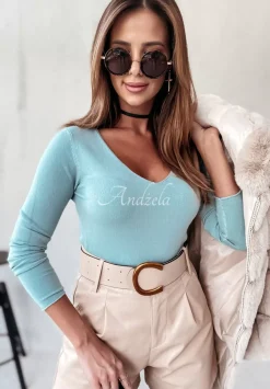 Lekki Sweter Selavi Jasnoniebieski