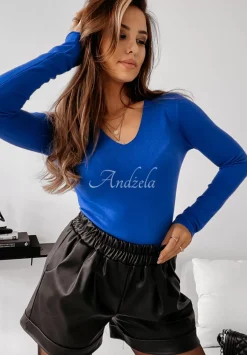 Lekki Sweter Selavi Kobaltowy