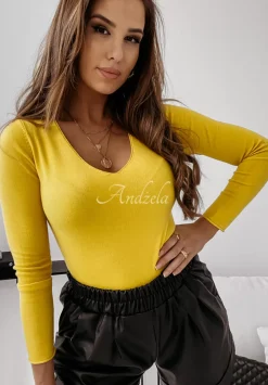 Lekki Sweter Selavi Zolty