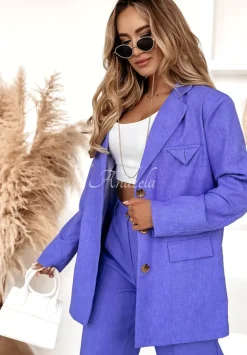 Marynarka Inner Goddess Niebieska