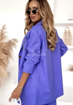 Marynarka Inner Goddess Niebieska