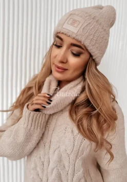 Prazkowany Komin Alpaka Freezing Cold Nude