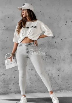 Spodnie Jeansowe I Like Me Jasnoszare