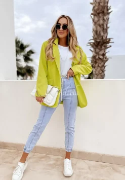 Spodnie Jeansowe Joggery Z Krysztalkami Sparkling Jasnoniebieskie