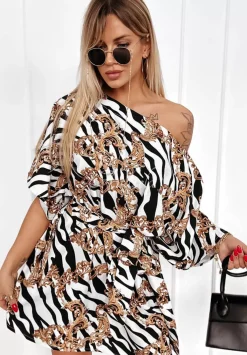 Sukienka Kimono Femina W Zebre